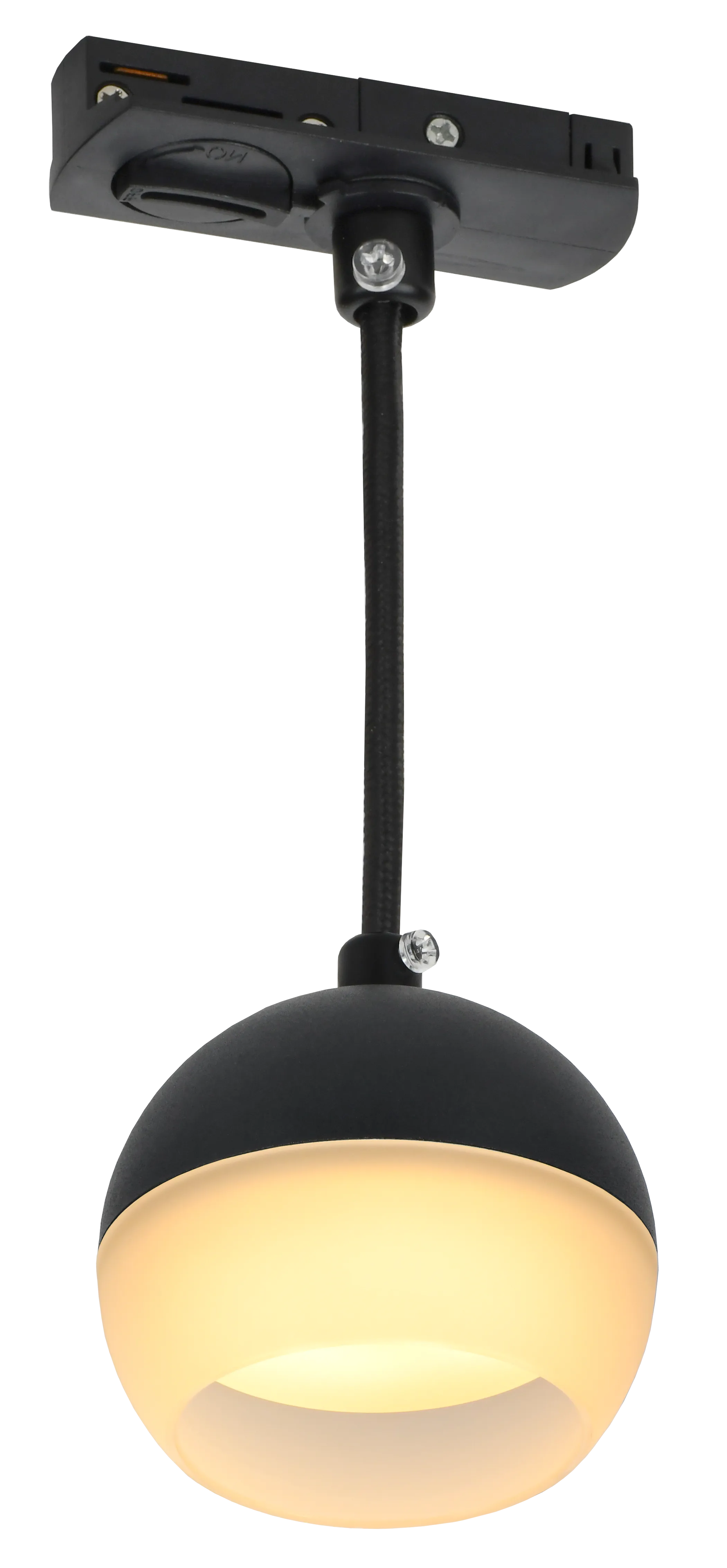 LIGHTING Светильник 4119 декоративный трековый подвесной под лампу GX53 черный IEK - Фото 4