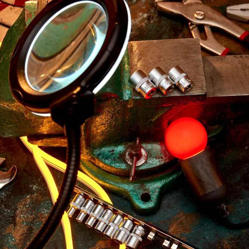 Набор универсальных торцевых головок 1/4, двенадцатигранные, CrV, 10 шт., 4-13мм REXANT - Фото 4