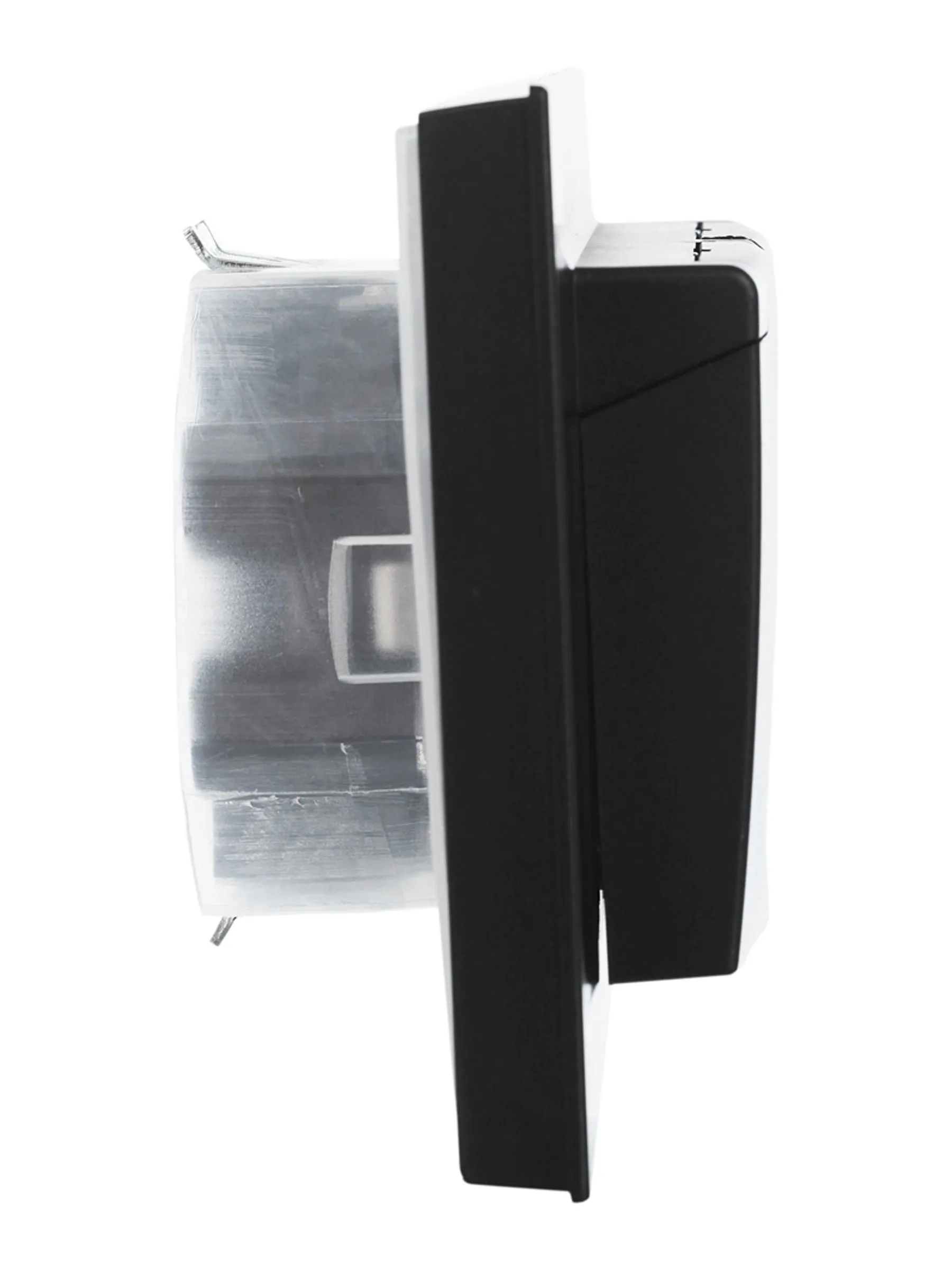 BRITE Розетка 2-местная с заземлением с защитными шторками и крышкой 16А в сборе IP44 РСбш12-3-44-БрЧ черный IEK - Фото 6