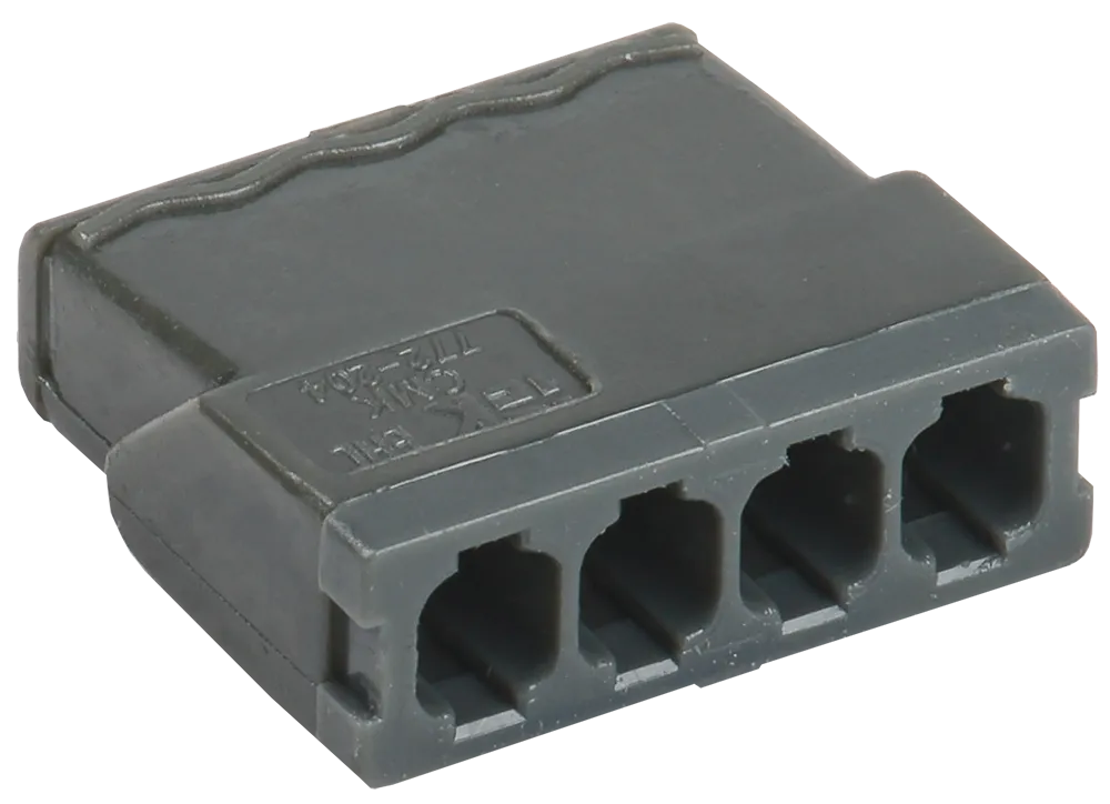 Строительно-монтажная клемма СМК 772-244 компактная с пастой IEK