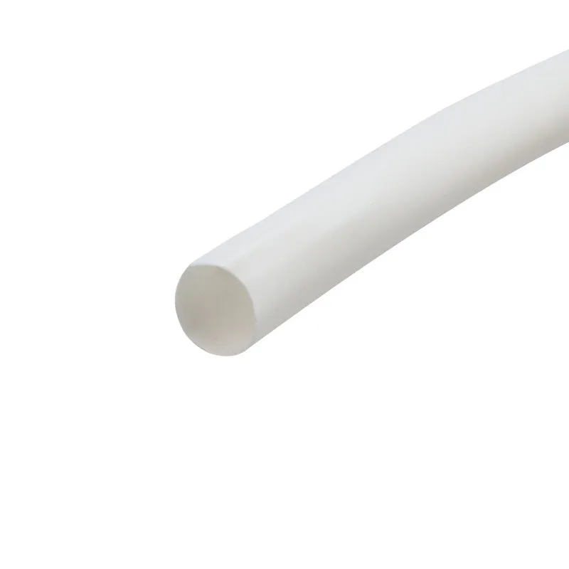 Трубка термоусаживаемая ТУТ нг 4,0/2,0мм, белая, ролик 2,44м REXANT - Фото 2