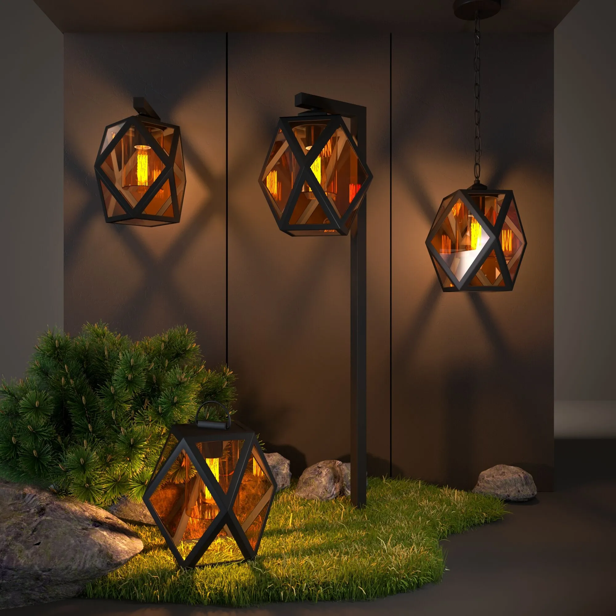 Светильник уличный настенный Ambra D IP33 35133/D черный Elektrostandard