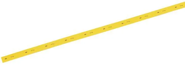 Трубка термоусадочная ТТУ нг-LS 16/8 желтая (1м) IEK UDRS-D16-1-K05