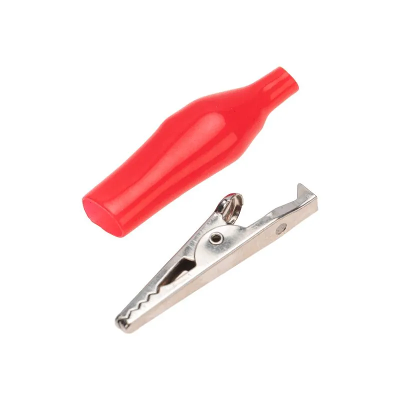 Зажим крокодил в изоляторе, длина 46мм, ток 5A, 2 шт., пакет БОПП REXANT - Фото 4