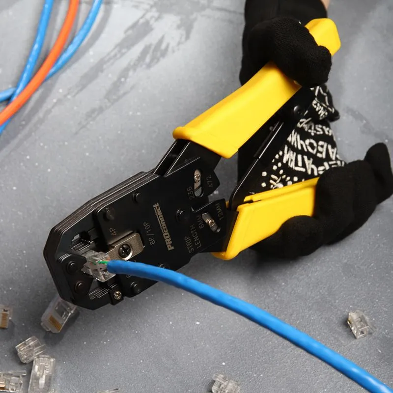 Кримпер HT-200R для обжима 8P8C, 6P6C, 4P4C PROconnect - Фото 2