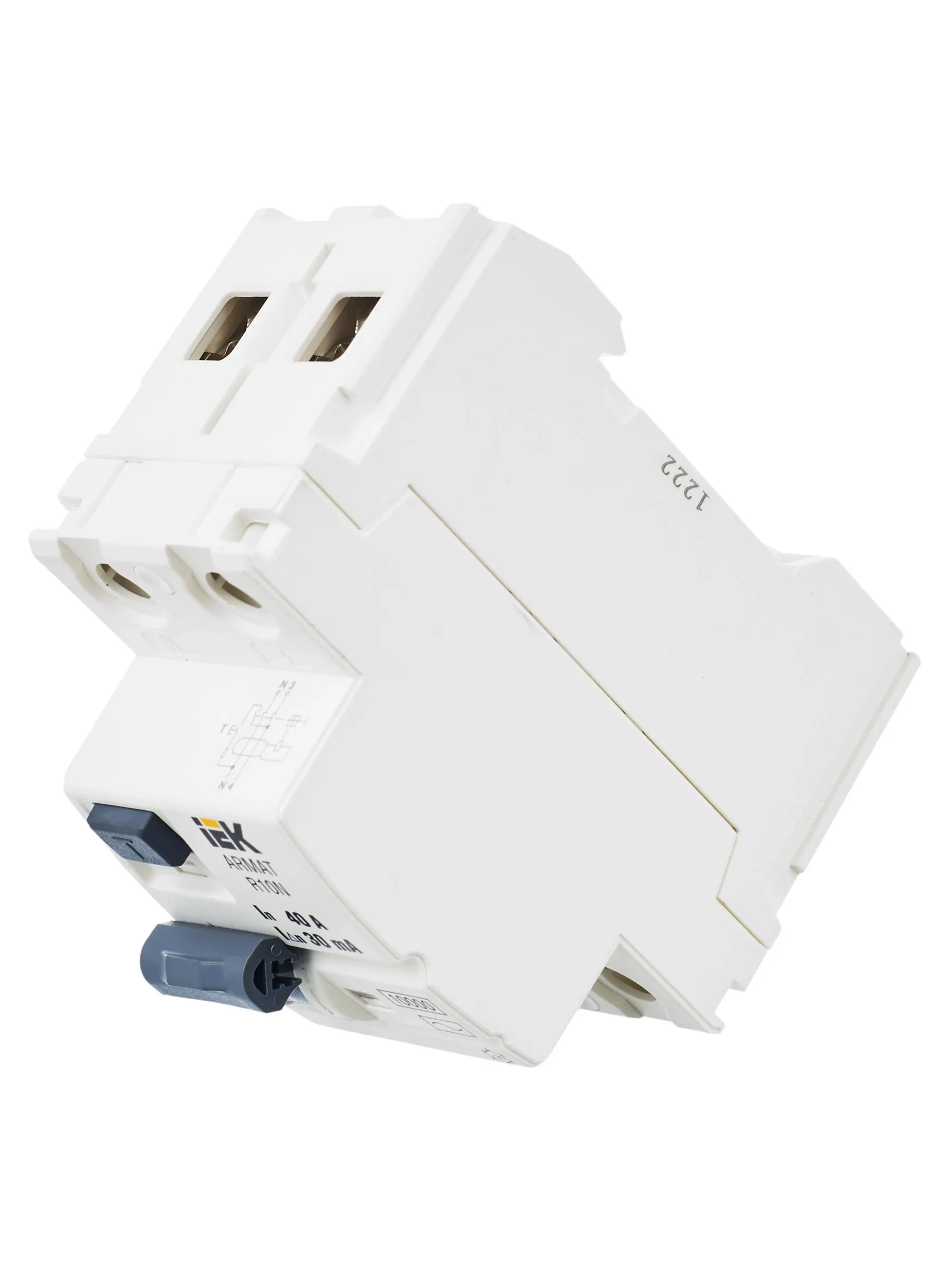 ARMAT Выключатель дифференциального тока R10N 2P 40А 30мА тип AC IEK - Фото 9