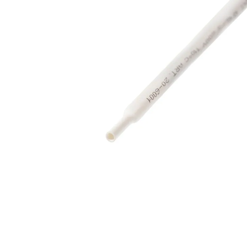 Трубка термоусаживаемая ТУТ нг 6,0/3,0мм, белая, упаковка 50 шт. по 1м REXANT - Фото 2