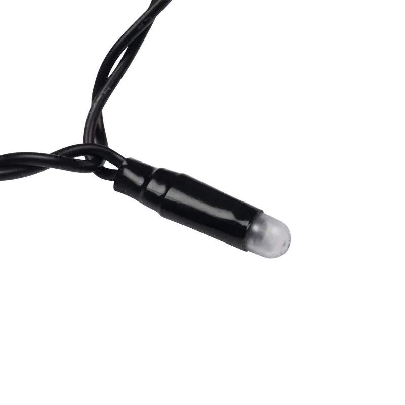 Гирлянда светодиодная Занавес 2х1,5м 360 LED ТЕПЛЫЙ БЕЛЫЙ черный ПВХ IP65 постоянное свечение 230В нужен блок 303-500 NEON-NIGHT - Фото 3