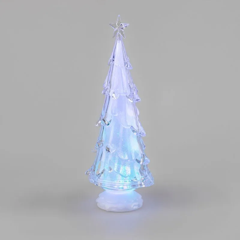 Фигура на подставке Елочка со звездой 37 см 513-026