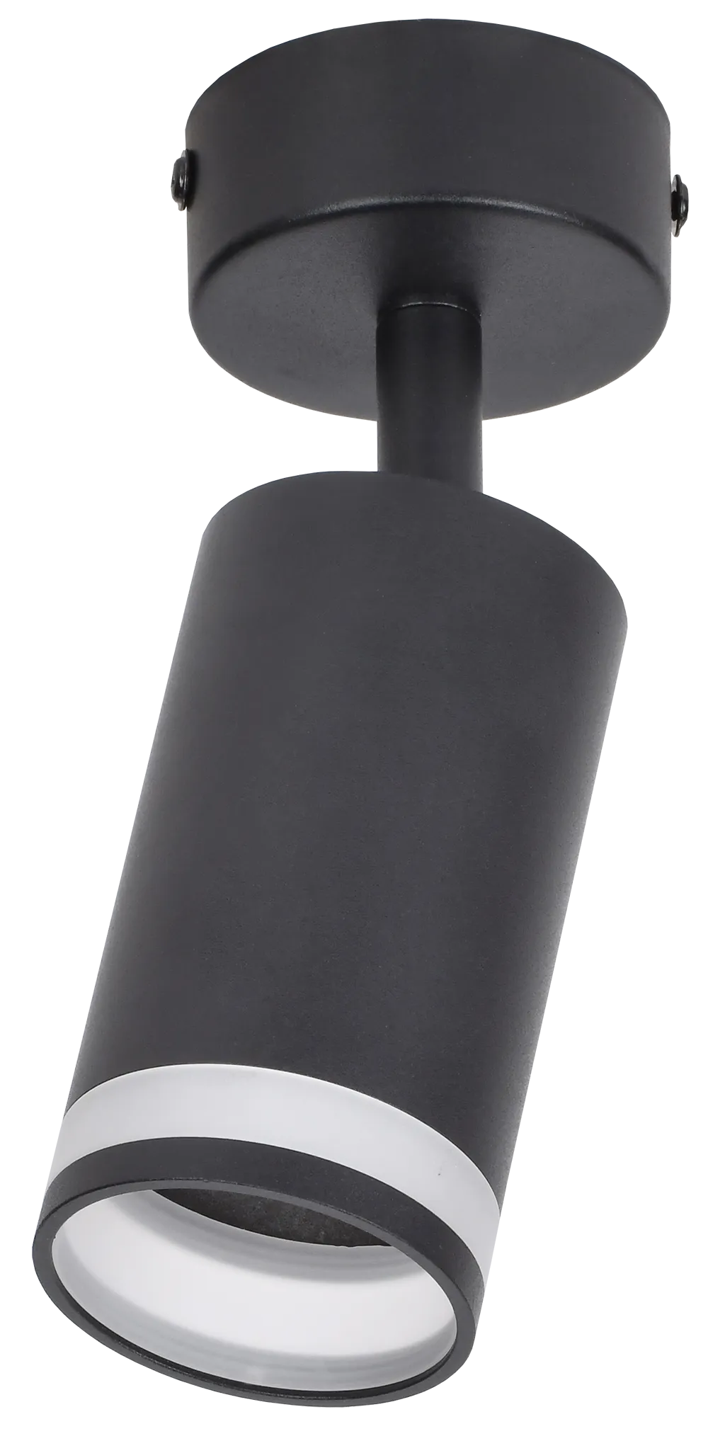 LIGHTING Светильник 4006 накладной настено-потолочный под лампу GU10 черный IEK LT-USB0-4006-GU10-1-K02