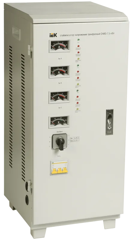 Стабилизатор напряжения трехфазный СНИ3-7,5 кВА IEK