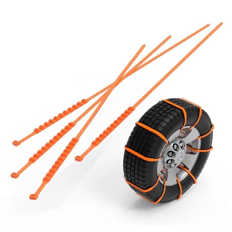 Хомут противоскольжения 900x9мм, оранжевый REXANT - Фото 3