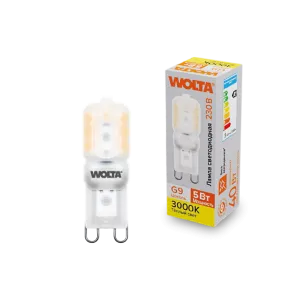 Светодиодная лампа WOLTA WSTD-JCD-5W3KG9-P 5Вт 3000K G9 WSTD-JCD-5W3KG9-P