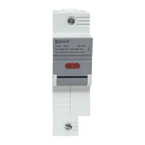 Предохранитель-разъединитель DF 22х58 1Р (тип ПВЦ) EKF - Фото 4