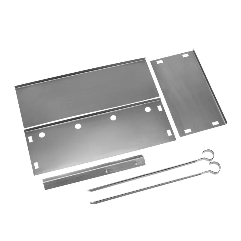 Мангал сборный со складным дном, 230х230х335мм, с 4 шампурами, в пленке СОКОЛ - Фото 2