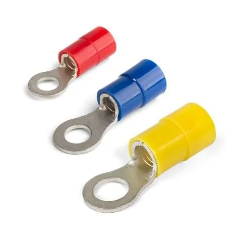 Наконечник НКИ 1,25-4, провод 0,5-1,5мм, кольцо 4мм. (100шт/упак) DEKRON