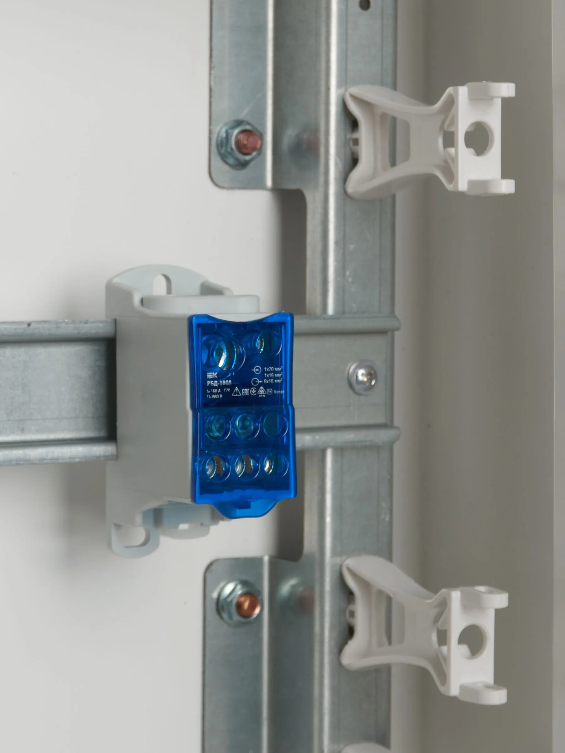 Блок распределительный РБД-160А на DIN-рейку IEK - Фото 5