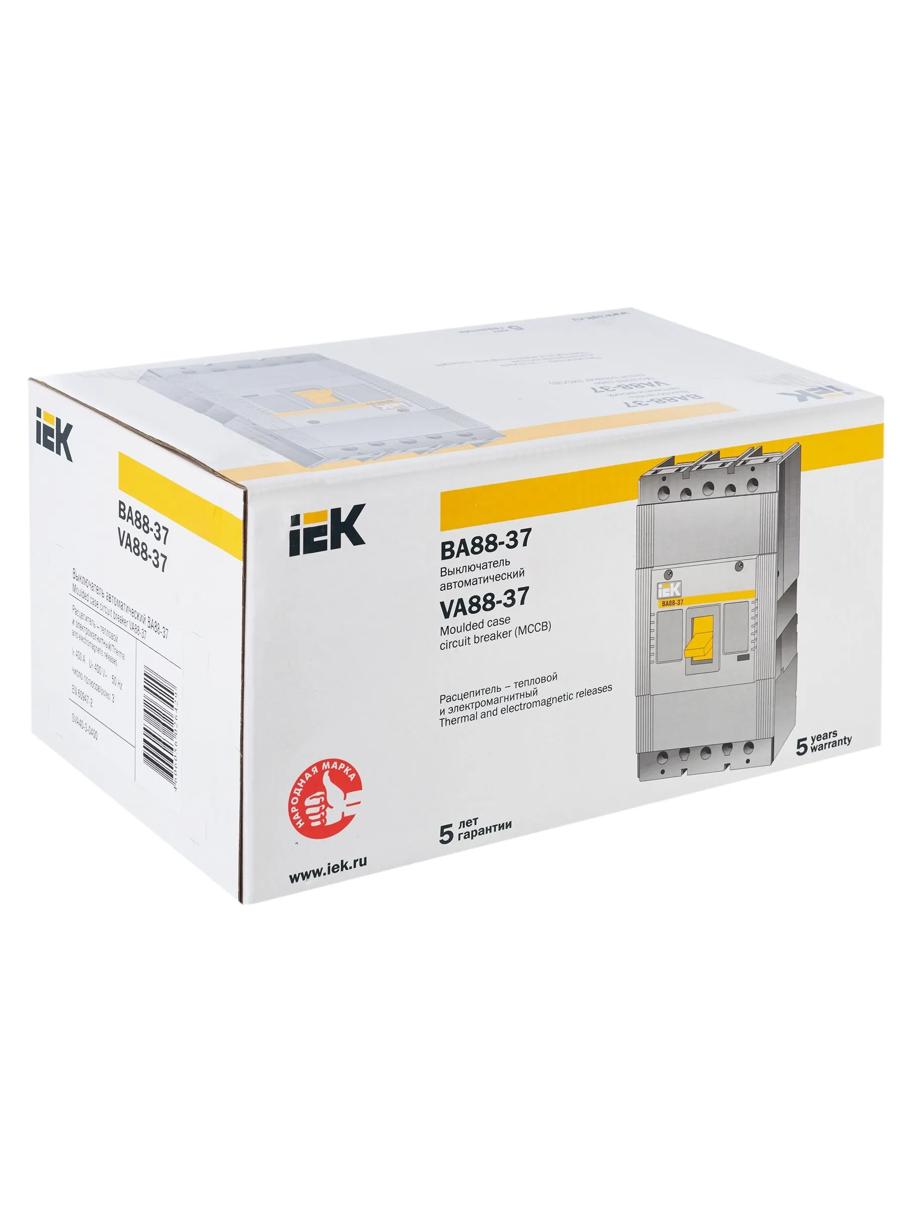 Выключатель автоматический ВА88-37 3Р 400А 35кА IEK - Фото 8