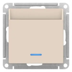 Выключатель карточный СП AtlasDesign 10А IP20 без задержки времени механизм беж. SE ATN000267 1324382