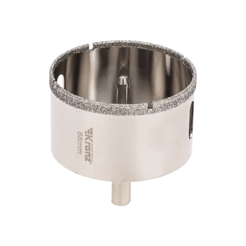 Коронка алмазная 68мм по керамограниту с центровочным сверлом KRANZ - Фото 3