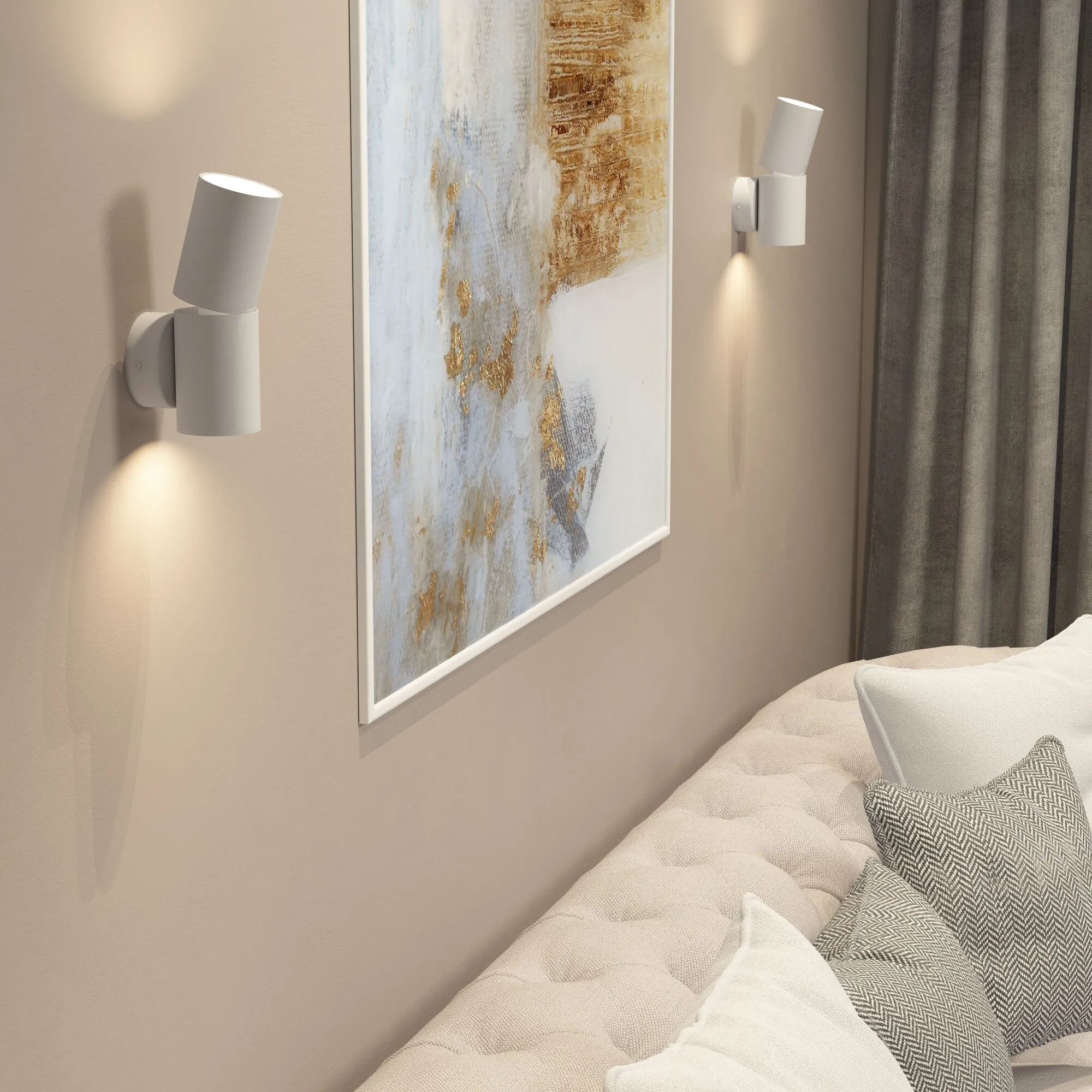 Светильник настенный светодиодный Deep 40126/LED белый Elektrostandard