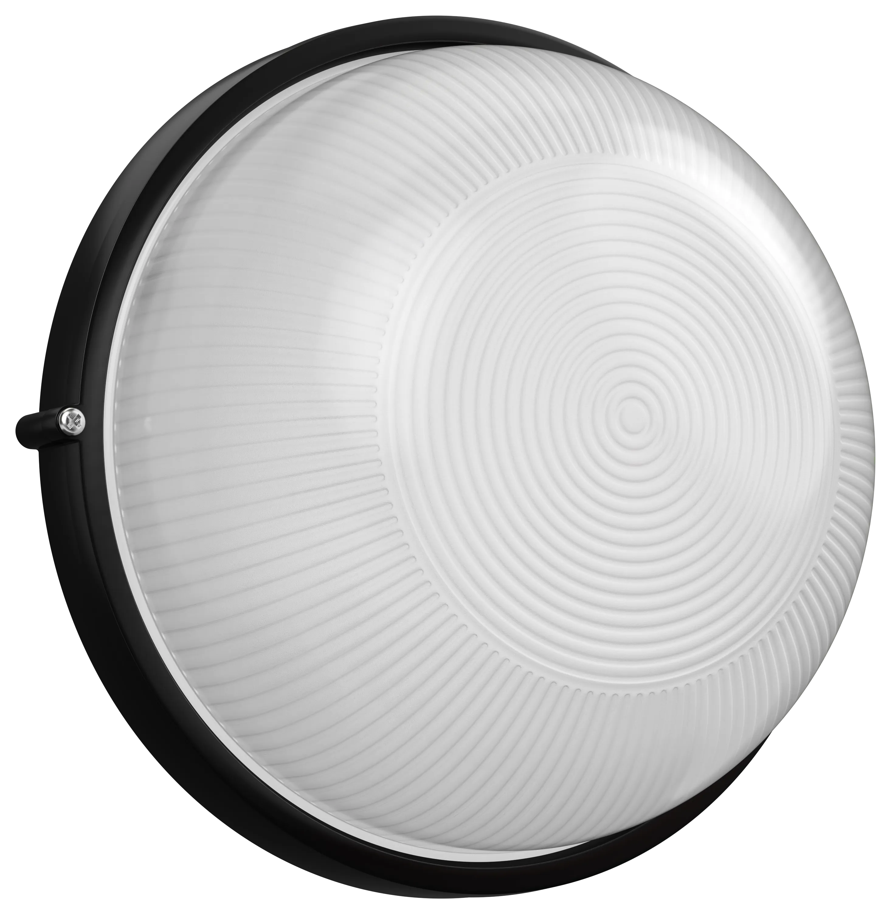 Светильник НПП1101 круг 100Вт IP54 черный IEK