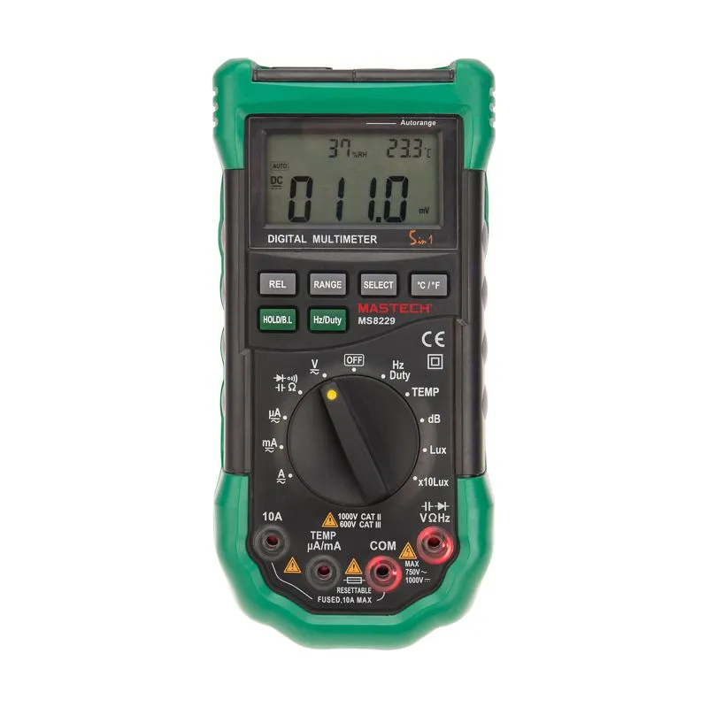 Профессиональный мультиметр 5 в 1 MS8229 MASTECH 13-2029