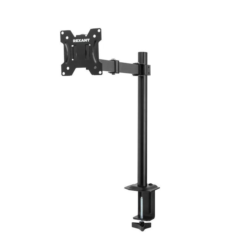 Кронштейн для монитора 13"-27", одно колено настольный, серия офис REXANT