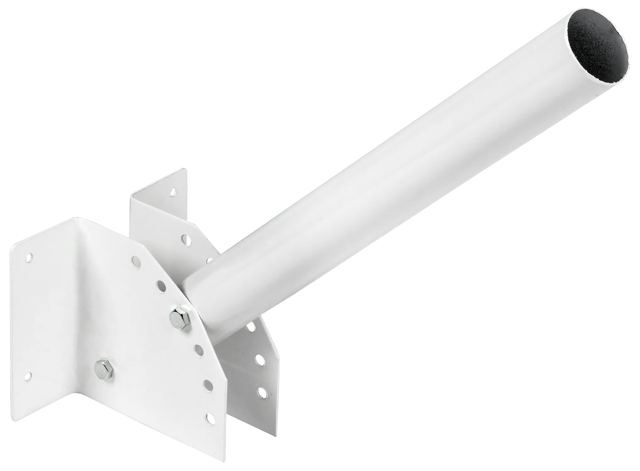 Кронштейн КР-4 D=48мм L=500мм настенный регулируемый угол белый IEK