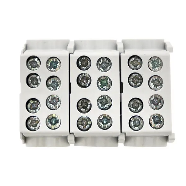 Клемма распределительная КСР с двойным винтом 2x25/2x16 серая EKF - Фото 12