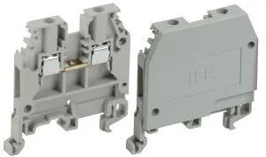 Зажим наборный ЗНИ-2,5мм2 (JXB24А) серый IEK YZN10-002-K03