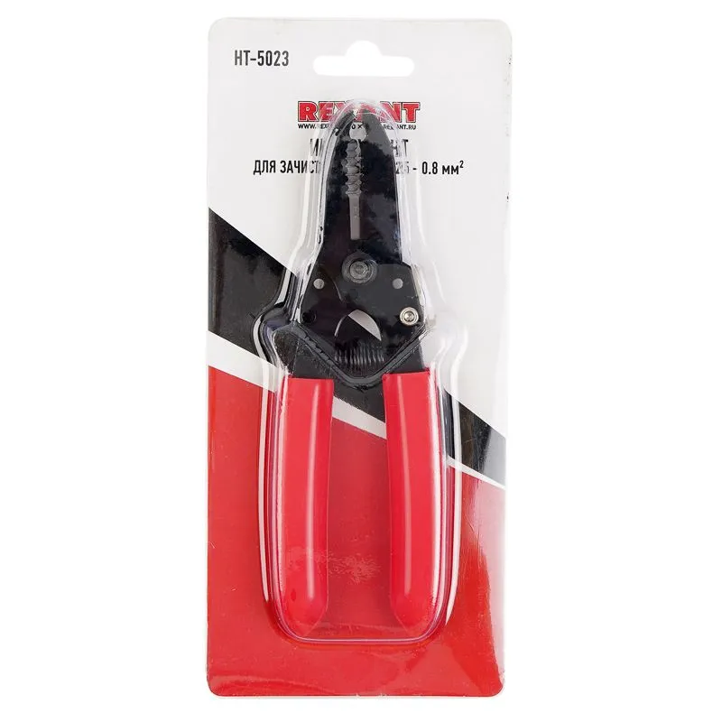 Инструмент HT-5023 для зачистки кабеля 0,25-0,8мм² REXANT - Фото 3