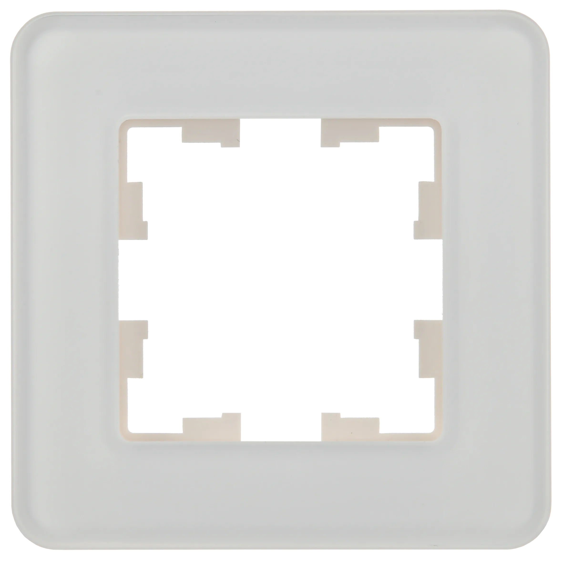 BRITE Рамка 1-местная РУ-1-2-Бр стекло белый RE IEK - Фото 6