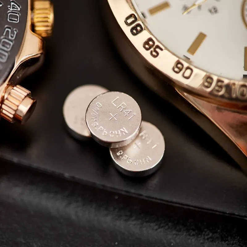 Батарейка часовая LR41, 1,5В, 10 шт (AG3, LR736, G3, 192, GP92A, 392, SR41W) блистер REXANT - Фото 4