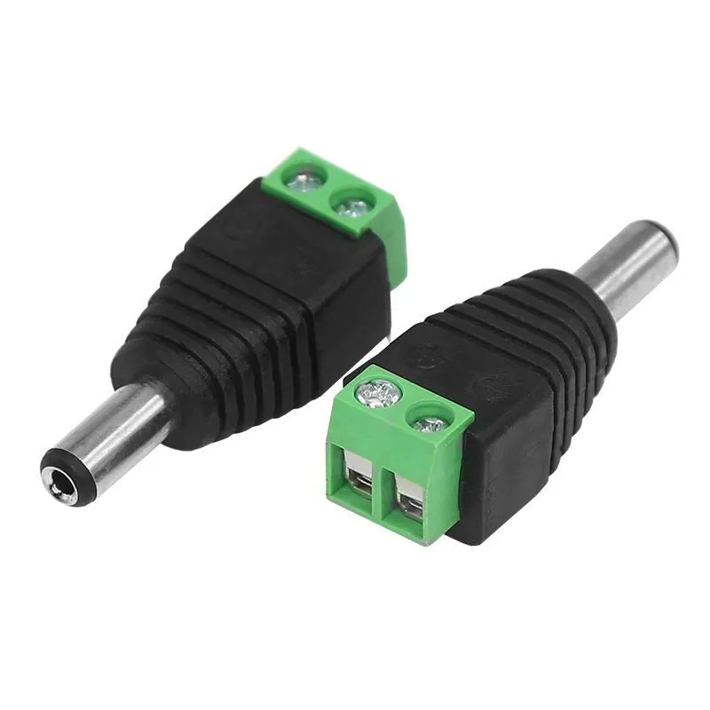 Разъем питания DC штекер 2,1х5,5мм с клеммной колодкой PROconnect 14-0314-4