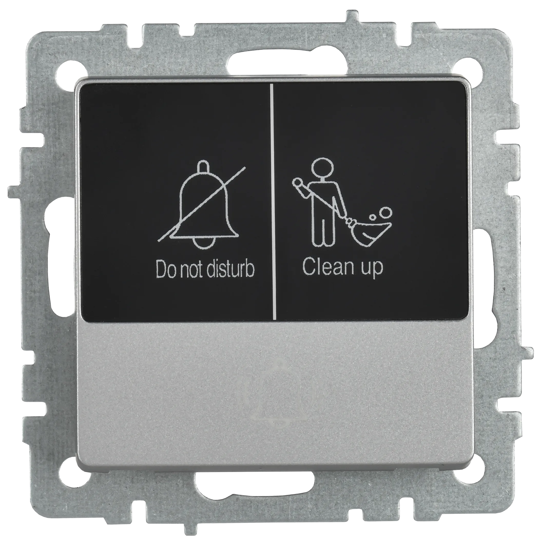 BRITE Кнопка звонка с индикацией для отелей 10А ВС10-1-9-БрА алюминий IEK - Фото 7