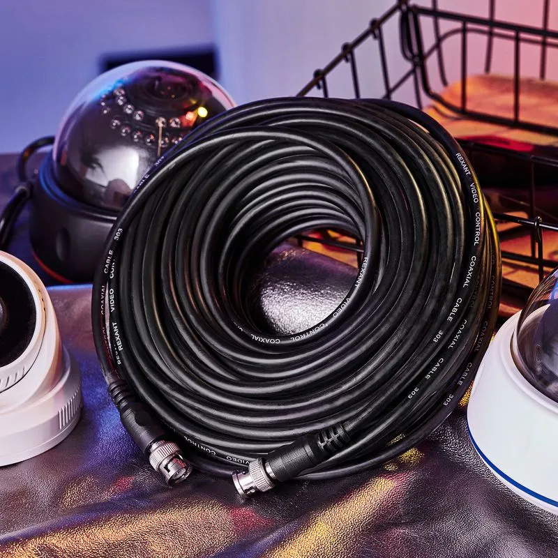 Кабель соединительный BNC - BNC, длина 20 метров REXANT - Фото 2