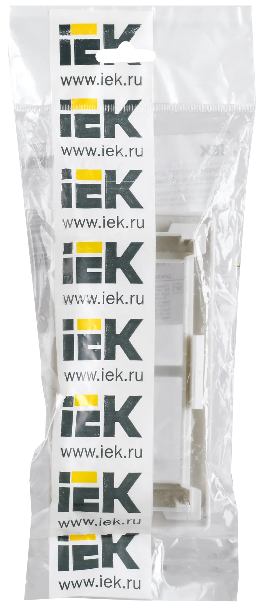 PRIMER Рамка и суппорт на 4 модуля 60мм для кабель-каналов 80х40 и 150х60 белый IEK - Фото 2