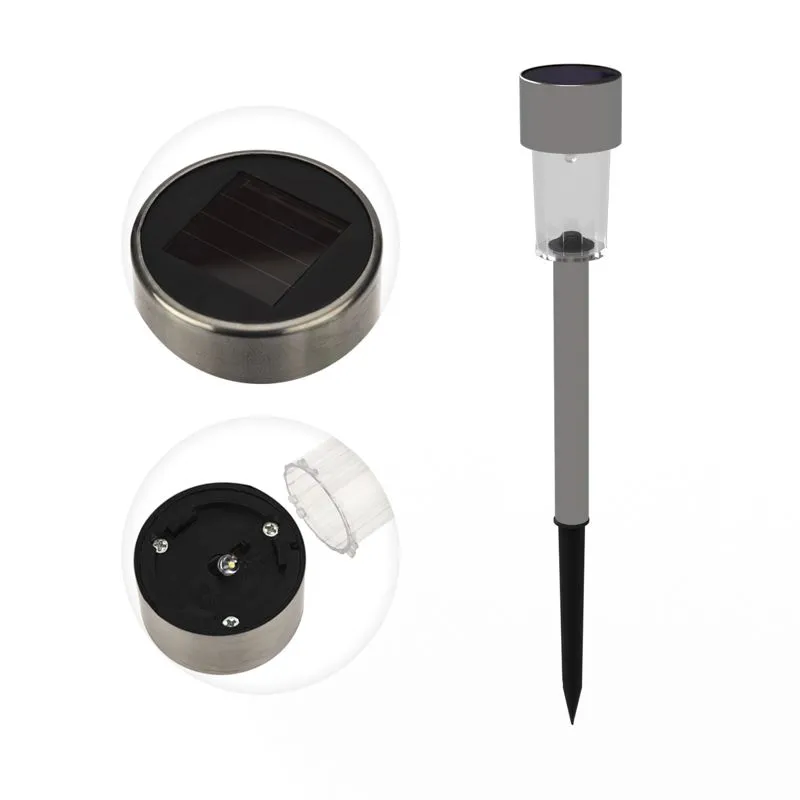 Светильник грунтовый 4000К, со встроенным аккумулятором, солнечной панелью (SLR-ST-31) LAMPER - Фото 3