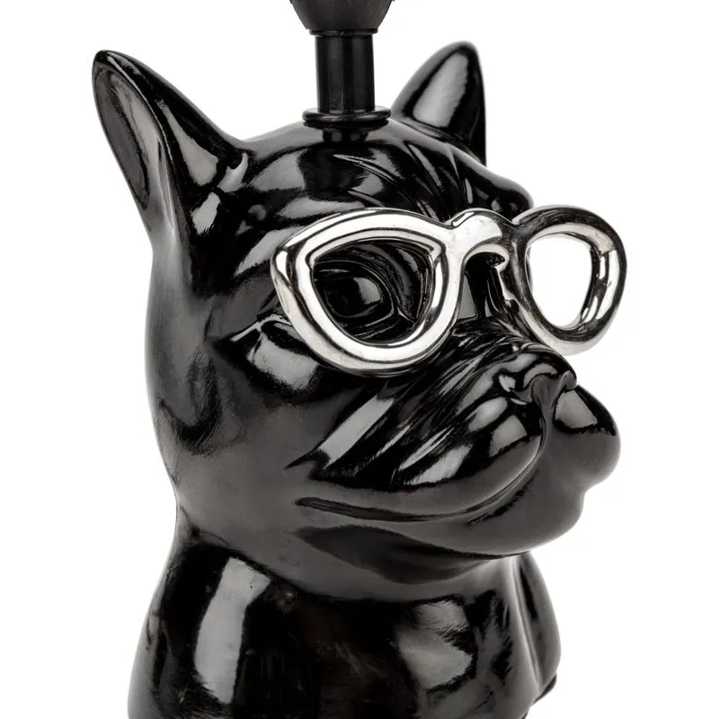 Светильник декоративный настольный МОБИ "Бульдог", с цоколем Е14, 40Вт, цвет черный REXANT - Фото 4