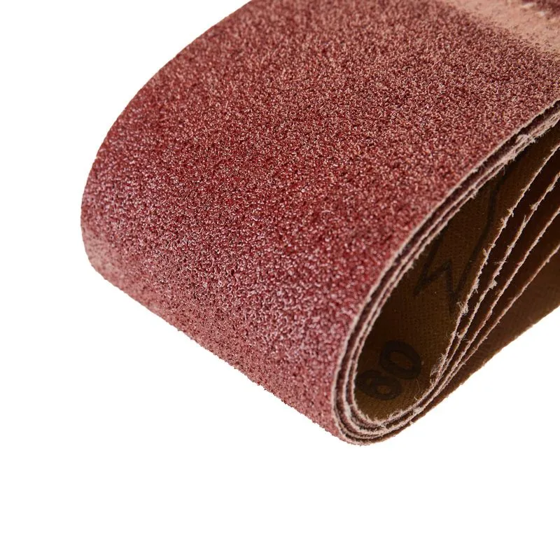 Лента шлифовальная бесконечная, 75х457мм, P60 (5 шт/уп) KRANZ - Фото 3