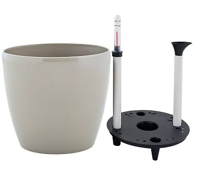 Вазон с поливом ЧЕТЫРЕ СЕЗОНА Матильда 20х18 см, 4.1 л, цвет какао 114094