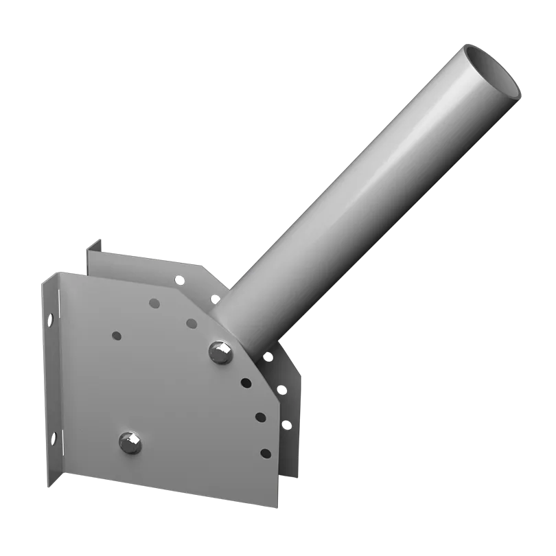 Кронштейн универсальный для консольного светильника К1Н-0-0,35-СМ 350х150х55 мм серый  1/12