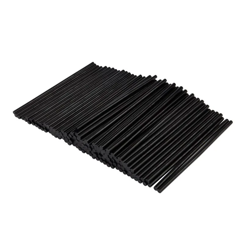 Стержни клеевые Ø7мм, 200мм, черные, 1кг (0,5кг + 0,5кг), пакет REXANT