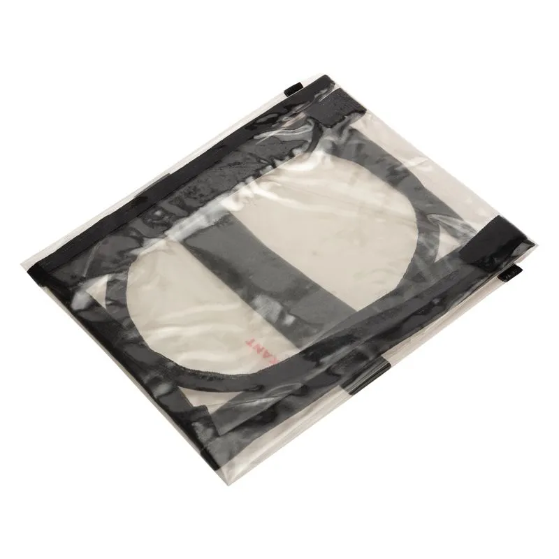 Накидка защитная на спинку переднего сиденья, 60х50см, ПВХ, прозрачная REXANT - Фото 4