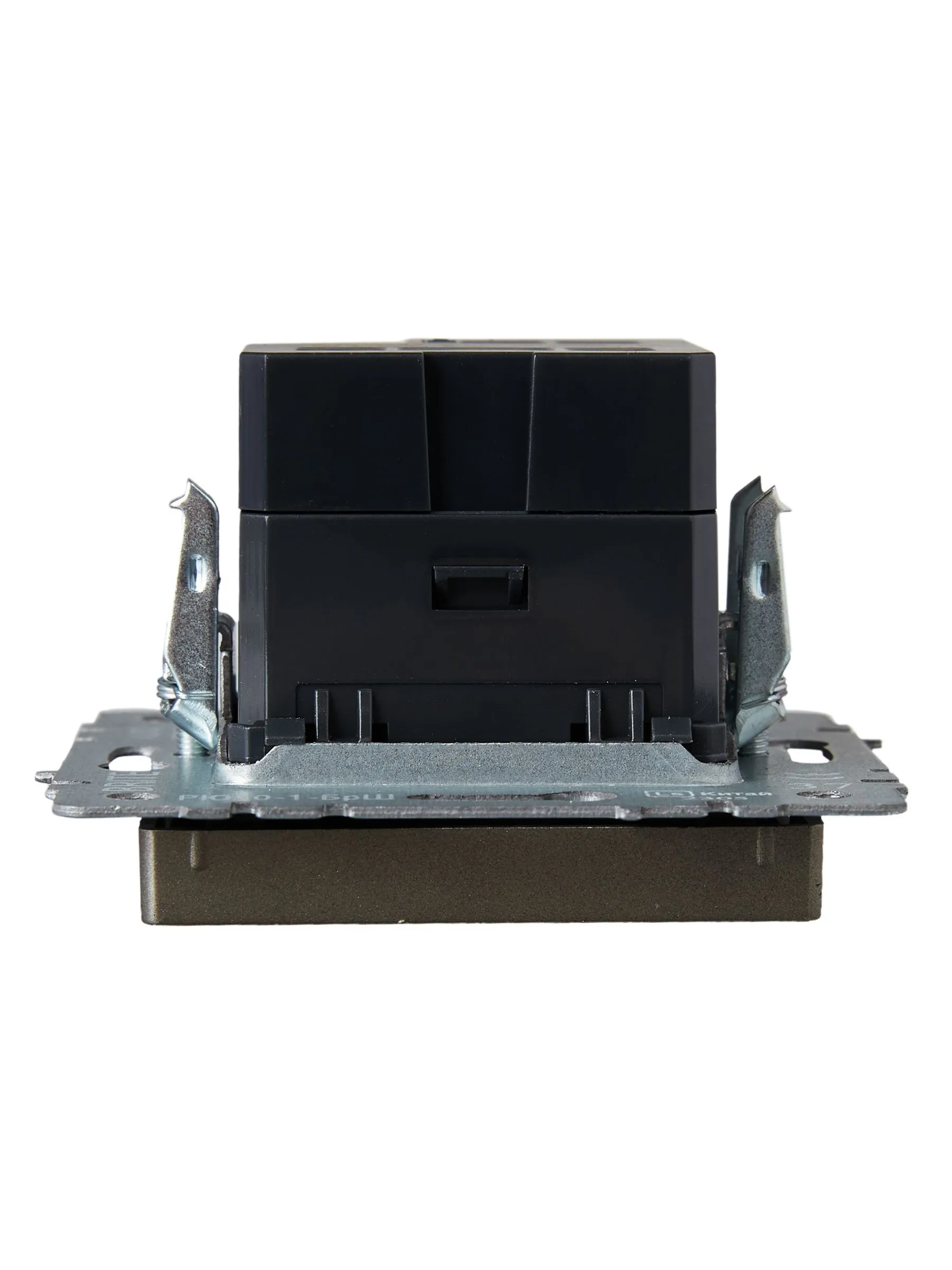 BRITE Розетка USB A+C 18Вт РЮ11-1-БрШ шампань IEK - Фото 2