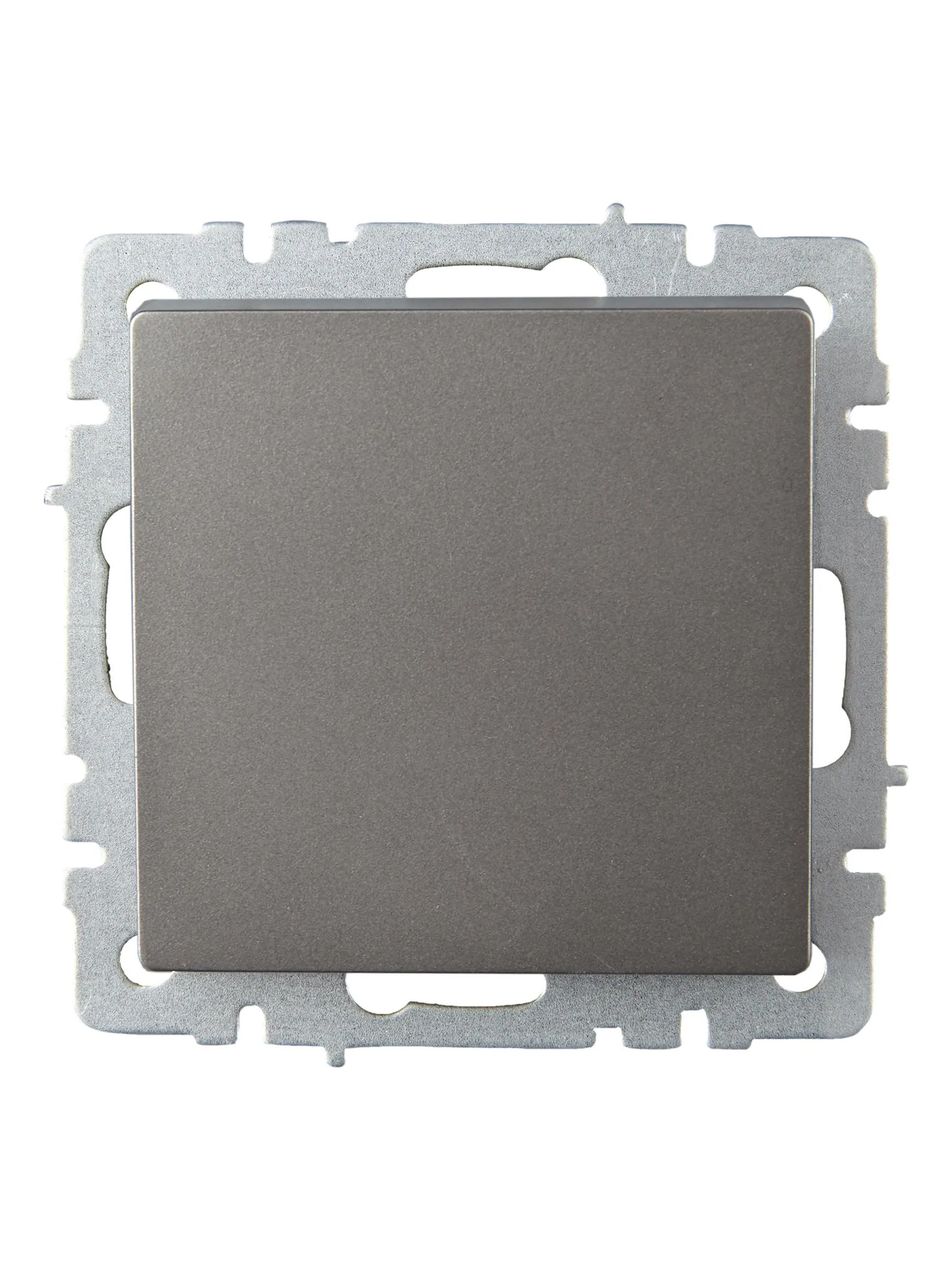 BRITE Выключатель 1-клавишный проходной 10А ВС10-1-6-БрС сталь IEK - Фото 5