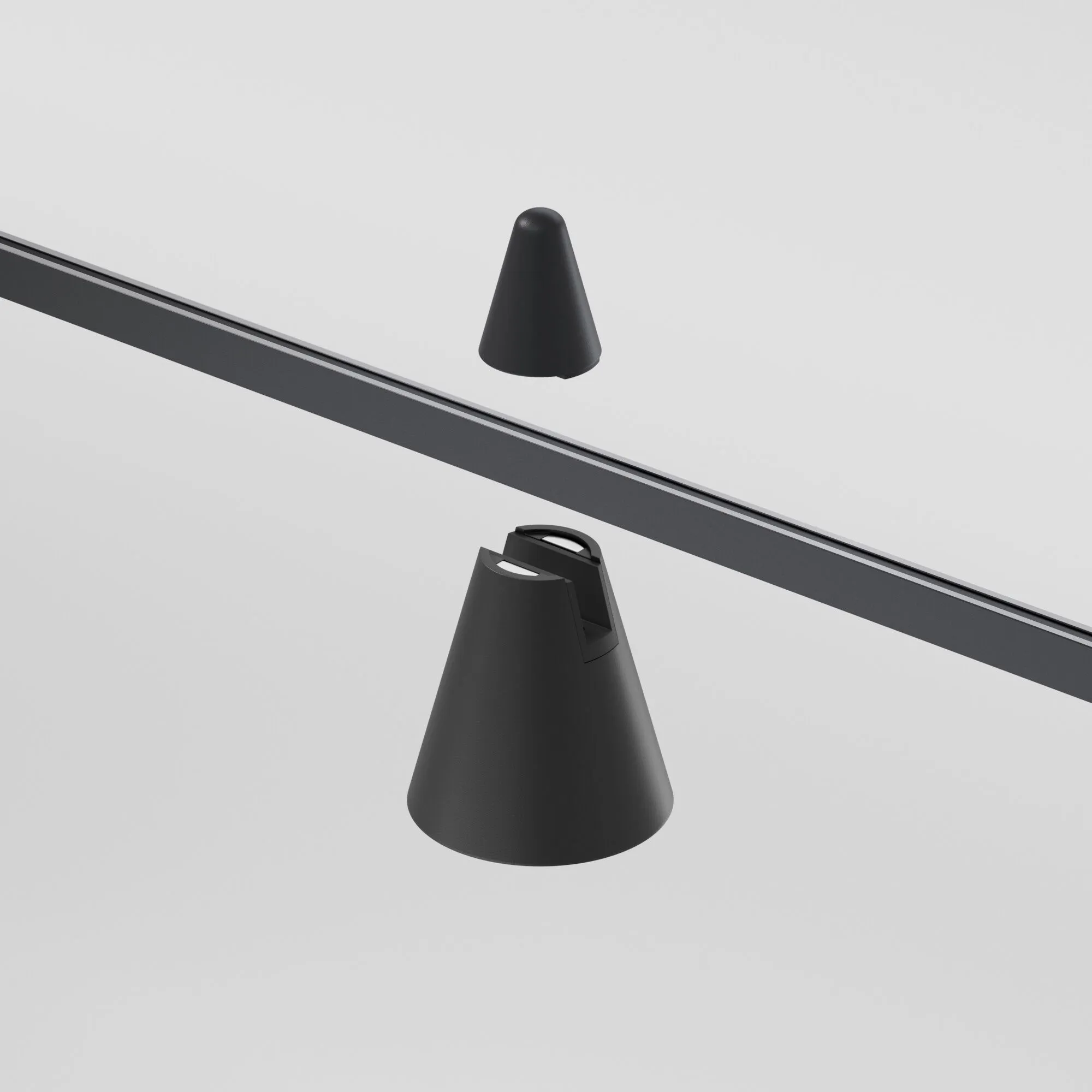 Esthetic Magnetic Трековый светильник 5W 3000K (чёрный) 85117/01 - Фото 3