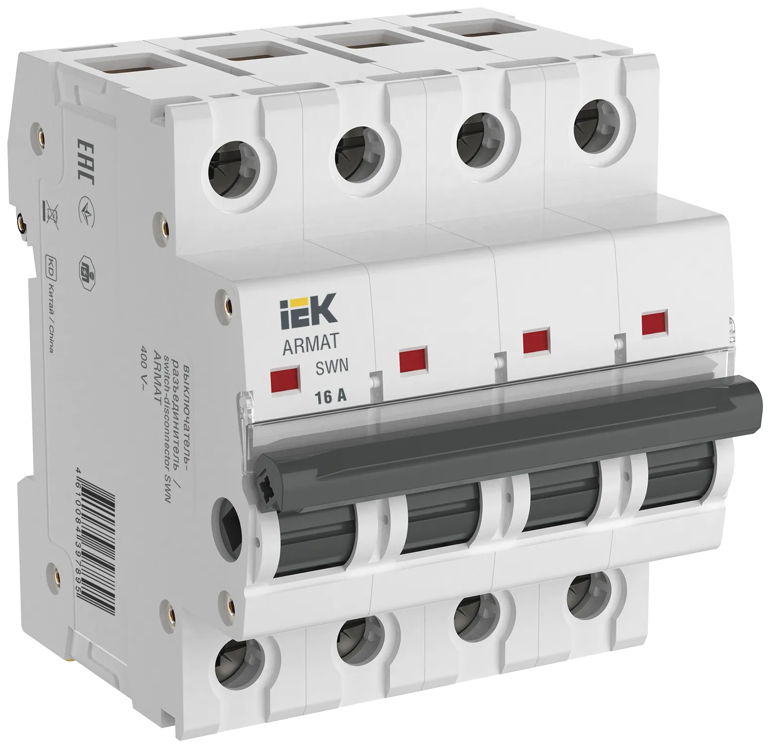 ARMAT Выключатель-разъединитель SWN 4P 16А IEK