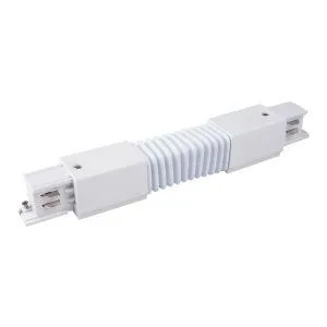 Коннектор гибкий для трехфазного шинопровода белый TRC-1-3-FLEX-WH Elektrostandard a039500